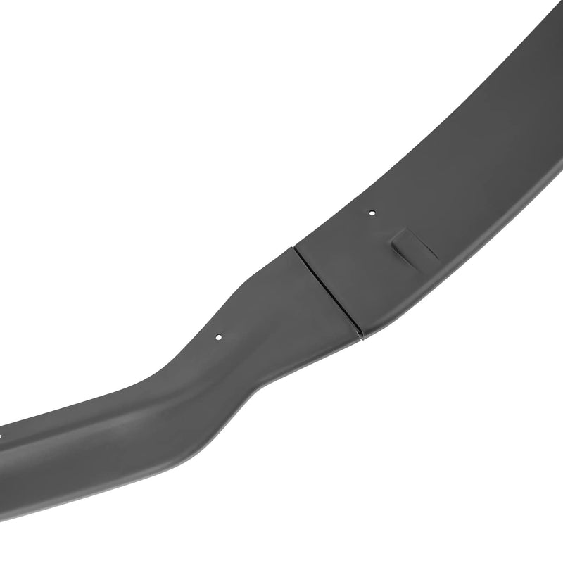 Matte Black Spec-D Tuning Front Bumper Lip Spoiler Splitter 3PC Compatible with 2014-2016 Lexus IS250 F-Sport