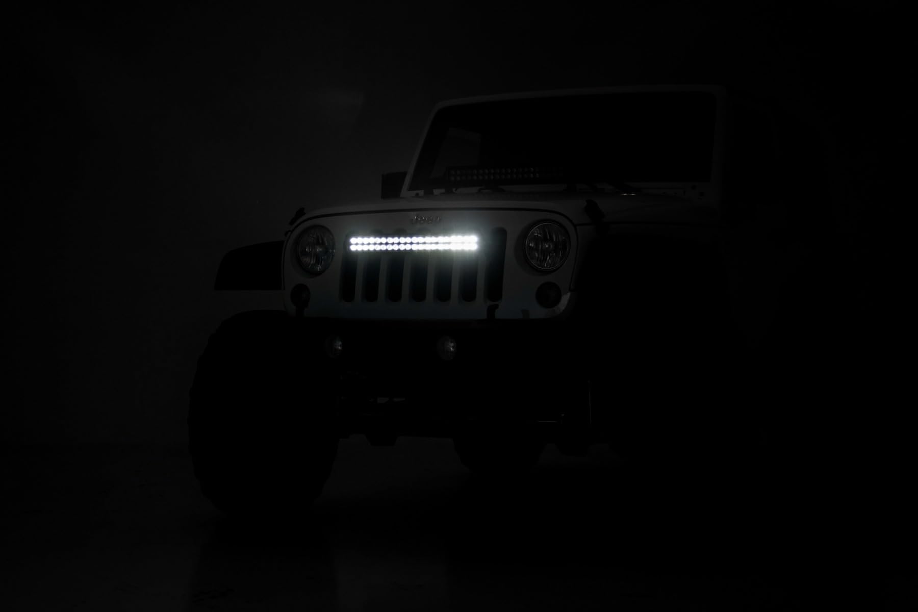 20" Rough Country Black Series Dual Row CREE LED Light Bar - 70920BL