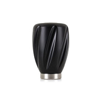 Weighted Steel Core Mishimoto Shift Knob, Twist, Black (Delrin)