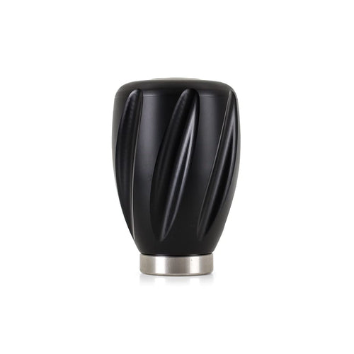 Weighted Steel Core Mishimoto Shift Knob, Twist, Black (Delrin)