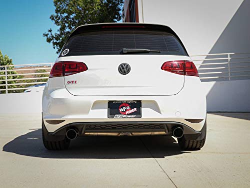 aFe Power CatBack Performance Exhaust System, Black Tip