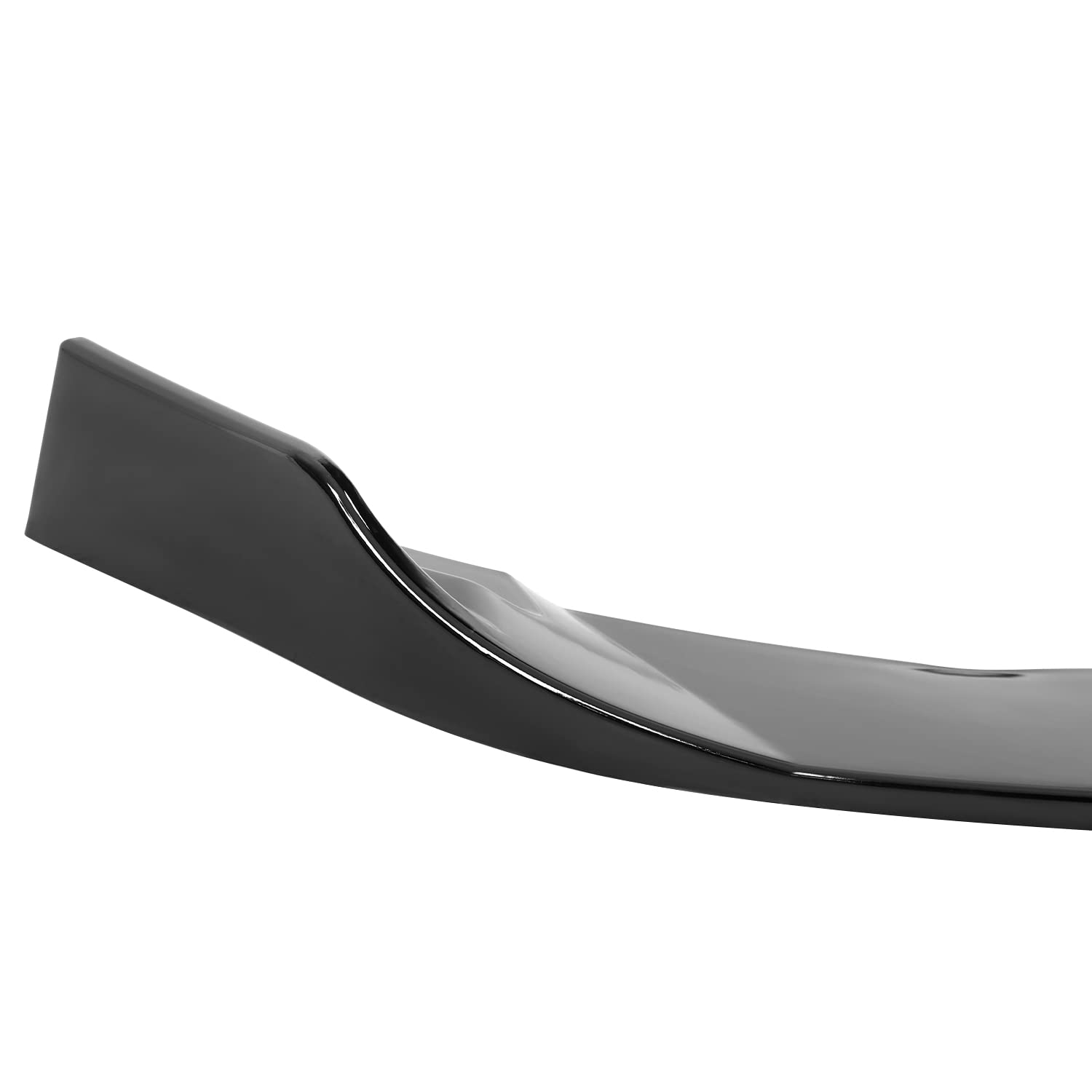 LPF-VEL12GB-PQ SPEC-D TUNING (Does Not Fit Turbo Models) Front Bumper Lip Matte Black 12-17 Hyundai Veloster