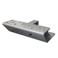 GEN-Y Hitch Aluminum Skid Plate for 2" Receiver, Clear Coated, Protection for Your Hitch Receiver, Perfect for Off-Road Adventures and Heavy-Duty use
