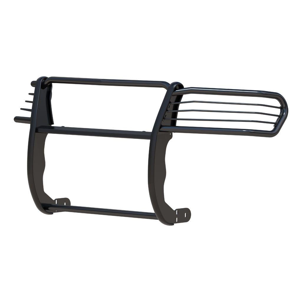 Grille Brush Black Horse Bumper Guard Modular Black Compatible with 1997-2003 Infiniti QX4|1996-2004 Nissan Pathfinder-17NE23MA