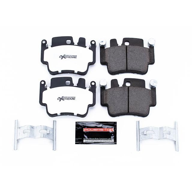 Power Stop Z26-917 Z26 Brake Pads Front or Rear Carbon-Fiber Ceramic For Porsche 911 1999-2005, Porsche Boxster 2000-2004/Porsche 911 1999, Porsche 911 2001-2005 [Model Specific]