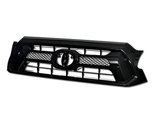 OE Style Armordillo USA 7165991 Grille Fits 2012-2015 Toyota Tacoma-Gloss Black