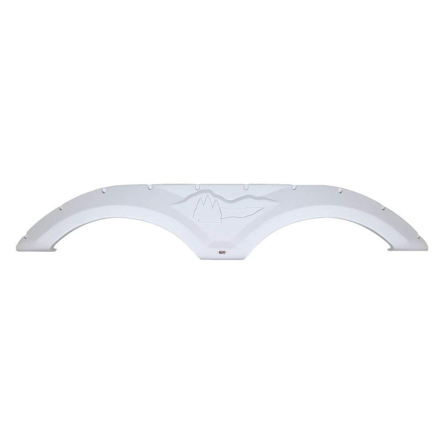 Tandem Axle Fender Skirt ICON 12314 FS2072 for Forest River Wildcat - Gray