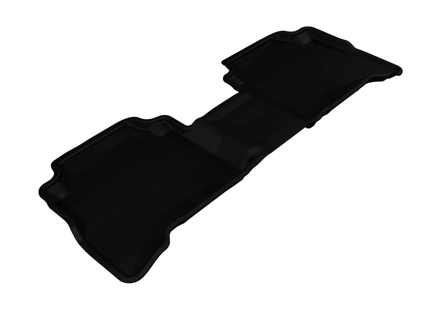 Kagu 3D MAXpider Custom Fit Floor Mat (Black) Compatible with Kia Sorento 7-Seats 2011-2013 - Second Row