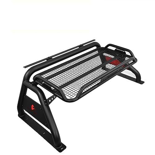 Atlas Black Horse Roll Bar Kit Compatible with 2015-2023 Toyota Tacoma-ATRB-TOTAB-PLFR