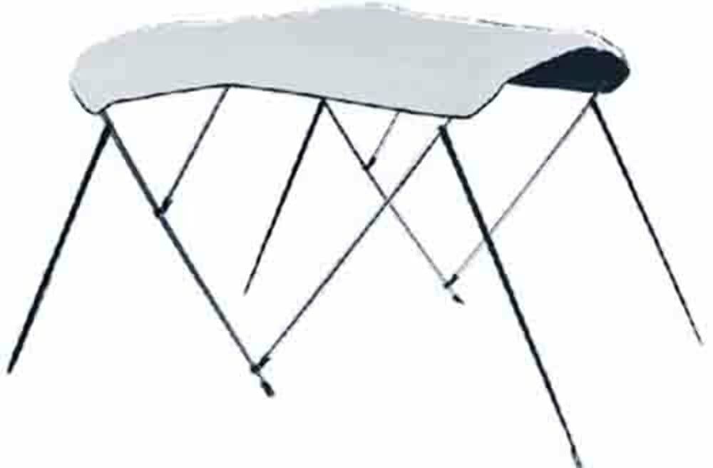 Carver Industries 404WV White Vinyl-Bimini Top 79In-84In Made By Carver Covers