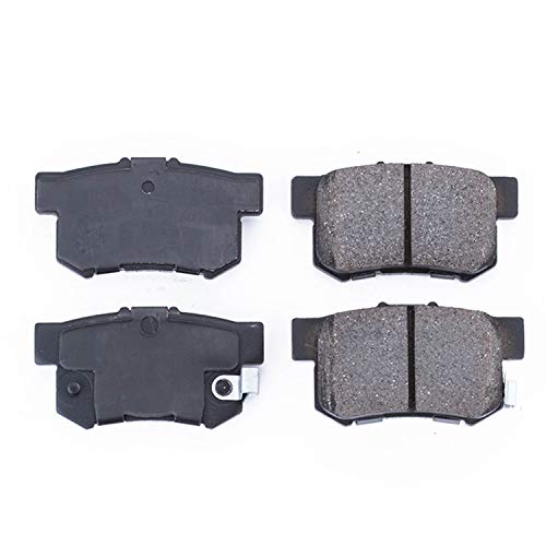 Power Stop Z16 Evolution Rear Ceramic Brake Pads For Acura CL, Acura Legend, Acura RDX, Acura RL, Acura TL, Honda CR-V, Honda Element, Honda Odyssey, Isuzu Oasis [Model Specific]