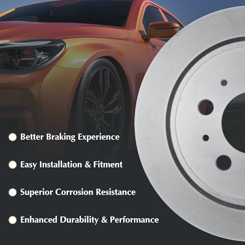 Front Disc Brake Rotor Centric GCX (320.62099F) with Full Coating Fits Select Buick, Cadillac, Chevrolet