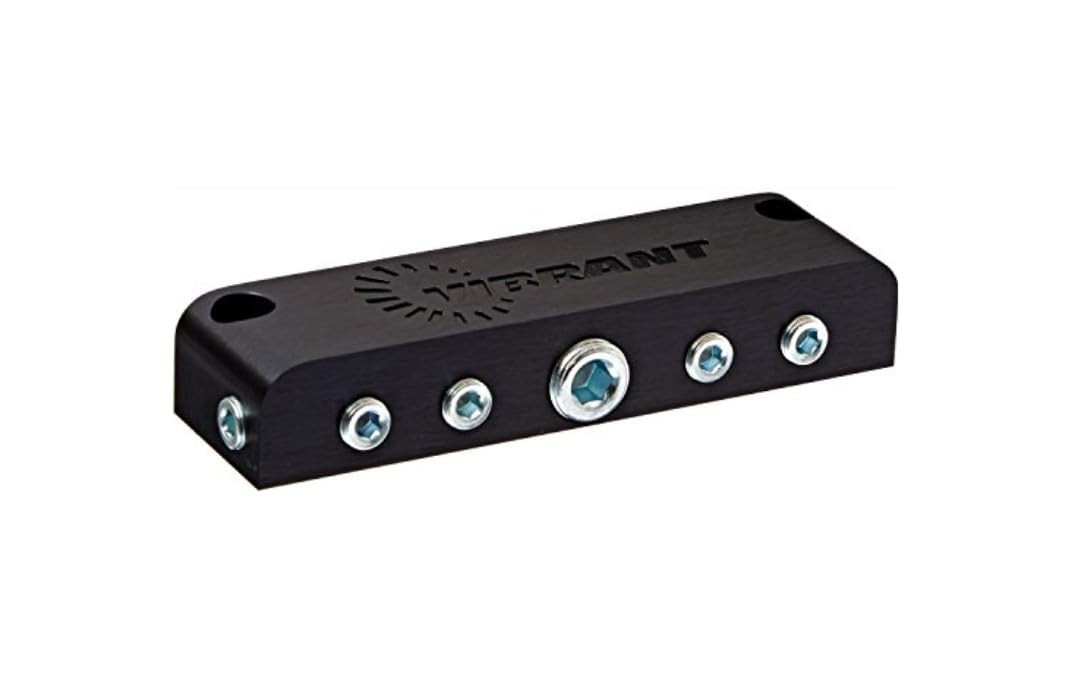 Black Anodized Aluminum Vibrant Performance 2691 Vacuum Manifold