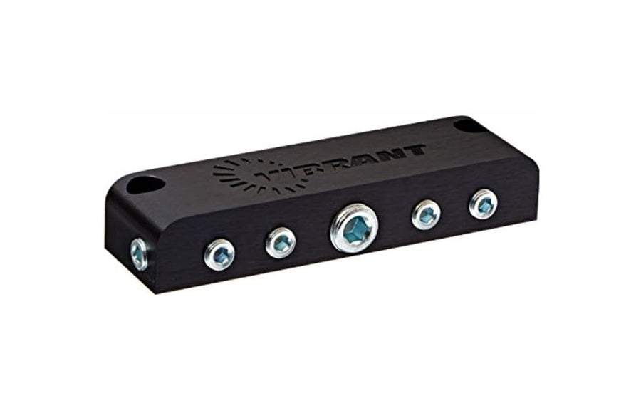 Black Anodized Aluminum Vibrant Performance 2691 Vacuum Manifold