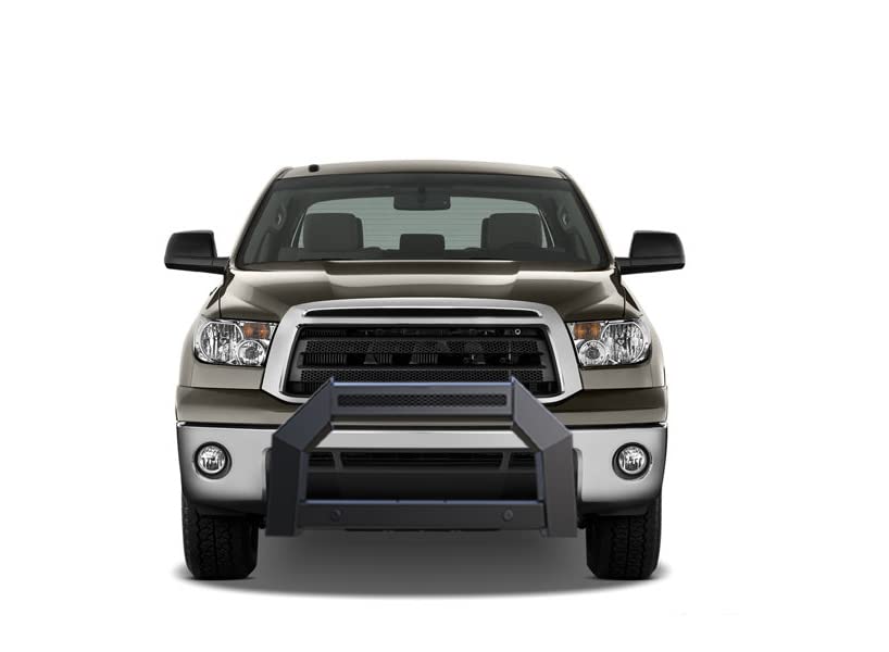 Bull Bar Black Horse Armour No Skid Plate Matte Black Compatible with 2007-2021 Toyota Tundra-AB-TO10-NL