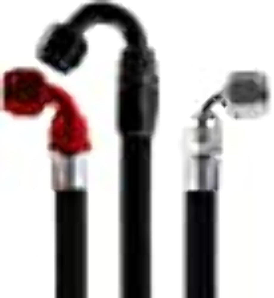 Performance Red Horse 06 eSeries 235 e85 compatible stainless core hose - bulk Black