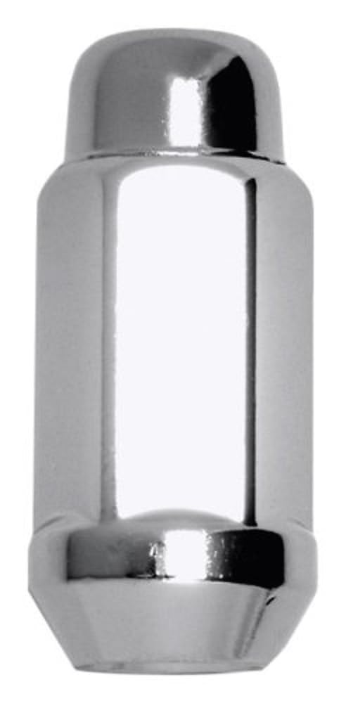 Xtra Long Gorilla Automotive 91148XLHT Chrome Acorn Bulge Heat Treated Lug Nuts (14mm x 1.50 Thread Size)