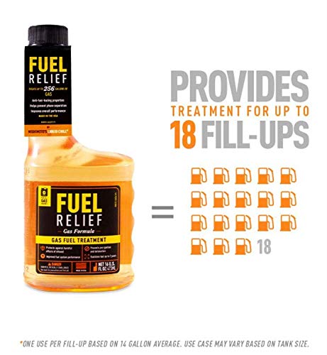 Mishimoto Fuel Relief MMFR-GAS Gasoline Fuel Treatment and Stabilizer
