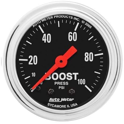 AutoMeter - Boost Gauge, 2 1/16", 100PSI, Mechanical