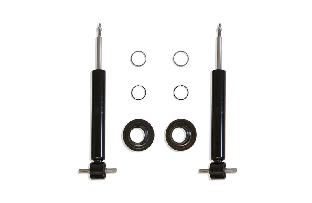 Part# 371903 MAXTRAC SUSPENSION'S is A Pair of 0"-3" Front Adjustable LOWERING Struts (Pair) Black W/Coil SEAT, Retainer Clip & Retainer Collar