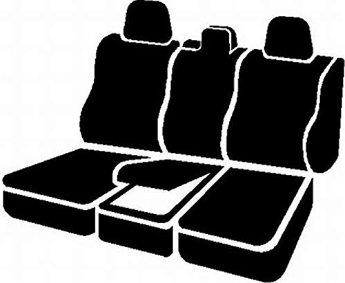 Fia Gray TRS49-45 Custom Fit Front Seat Cover, Split Seat 40/20/40 - Saddle Blanket (Solid Gray)