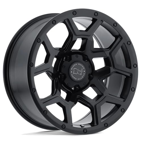 Black Rhino OVERLAND Hard Alloys 17X8, 5X120, 5.88, +35mm MATTE BLACK - 1780VRL355120M76