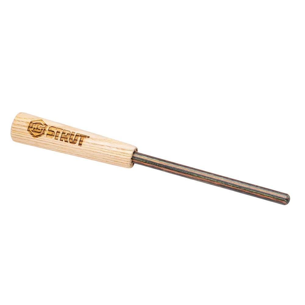 Hunters Specialties Select HS Strut Closing Time American Kiln-Dried Walnut Wood Turkey Pot Call, Slate Surface