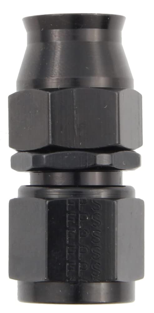 Fragola Performance Systems #4 Real Street Str Hose End For Ptfe Hose Black 680104-BL