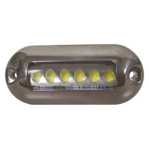LED Underwater Light with Stainless Steel Bezel White