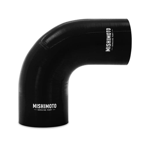 Mishimoto 90-Degree MMCP-R90-3040BK Silicone Transition Coupler, 3.00" to 4.00", Black
