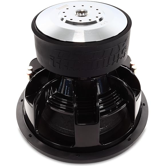 15" Sundown Audio X v.3 Subwoofer – Dual 1 Ohm, 2500W RMS/5000W Peak, 3" VC, 30mm Xmax, Mega-Roll v.2 Surround, Triple Stack Motor, Deep Bass SPL Sub for Ported Enclosures