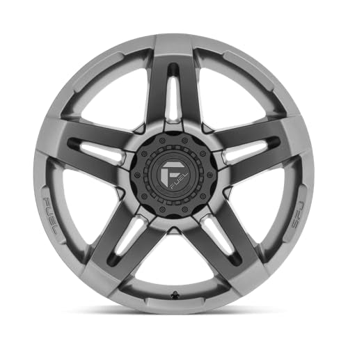 D764 SFJ FUEL OFF-ROAD 22X14, 6X135/5.5, 4.55, -75mm MATTE GUN METAL - D76422409845
