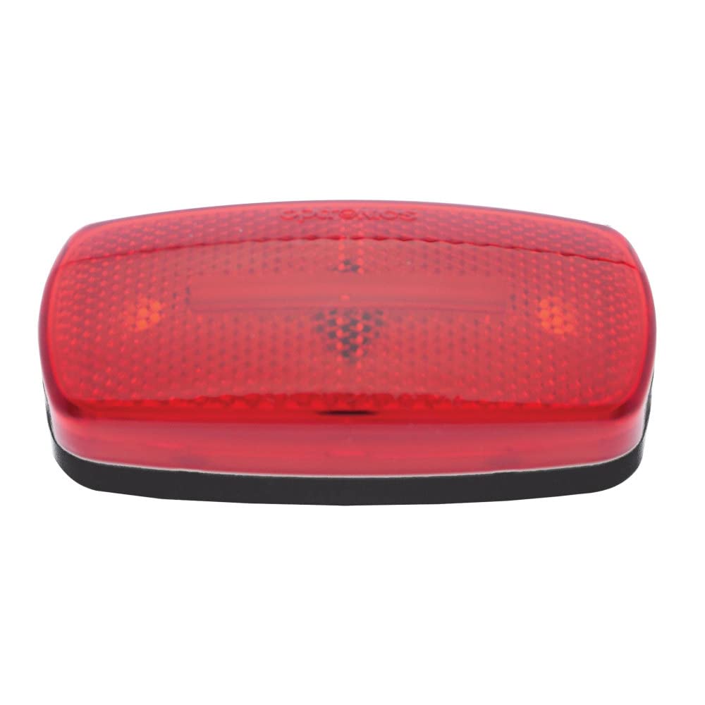 Optronics Surface Mount MC32RBS Clearance Light with Reflex, Red