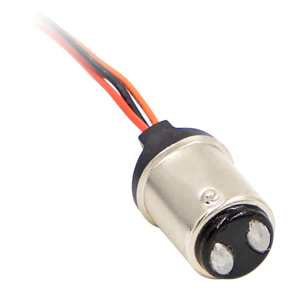 METRA - Red Bullet Style Front 1157 LED Insert - Harley Davidson, Pa (BC-1157RD)