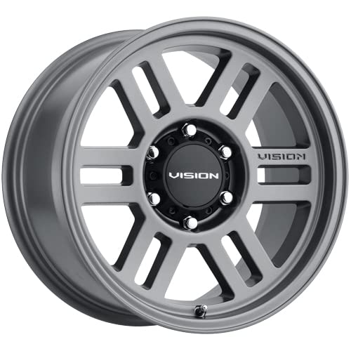 Off-Road Vision 355 Wheel - Manx 2 Overland Series - Satin Gray - 17" x 9", 18 Offset, 6x139.7 Bolt Pattern, 106.2mm Hub