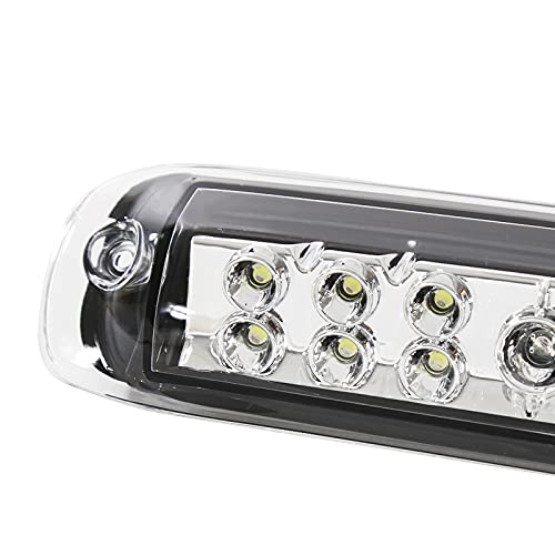 Clear LED SPEC-D TUNING Third 3rd Brake Light Center Lamp Compatible with 1999-2006 Chevy Silverado GMC Sierra 1500 2500 3500