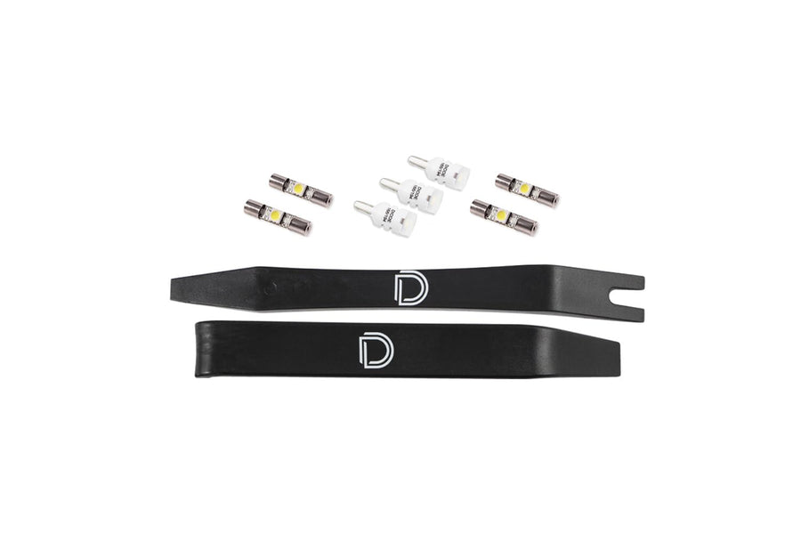 Diode Dynamics interior bulb pack LED compatible with Ford F-150 2015-2020, Stage 1