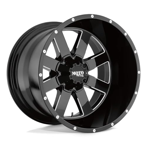 Moto Metal 18X12 MO962 6X135/5.5 G-BLK MILL -44MM - MO96281267344N