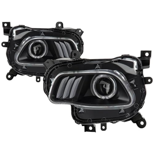 Akkon - Projector Headlights (PRO-JH-JC14-LB-BK) Xtune