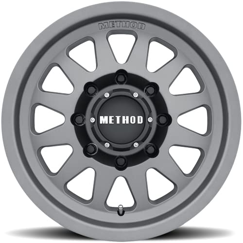 704 HD Method Race Wheels Titanium Wheel (17 x 9. inches /8 x 180 mm, 18 mm Offset)