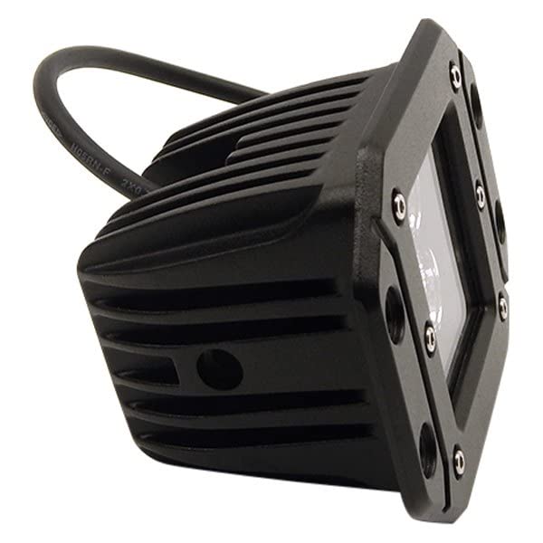3" X 3" Southern Truck 16W Square Flush Mount Led Light Spot Beam 1,440 Lumens Each
