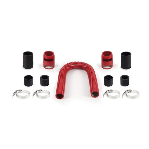 Mishimoto Universal Flexible Stainless Steel Radiator Hose Kit, 24”, Red