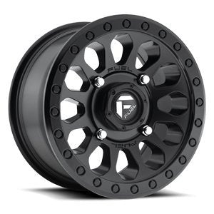 D579 Fuel Vector ATV/UTV 14x7 4x156 +13mm Matte Black Wheel Rim