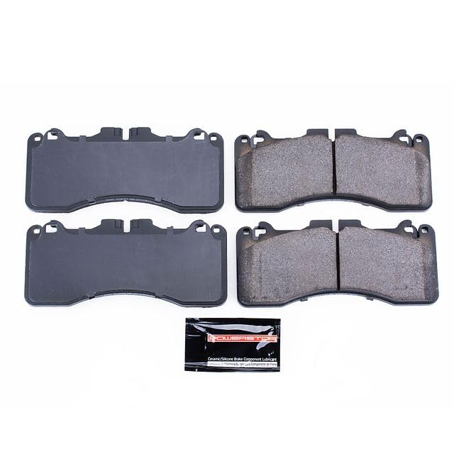 Power Stop Z23-1440 Z23 Evolution Sport Carbon Fiber Infused Ceramic Brake Pads with Hardware