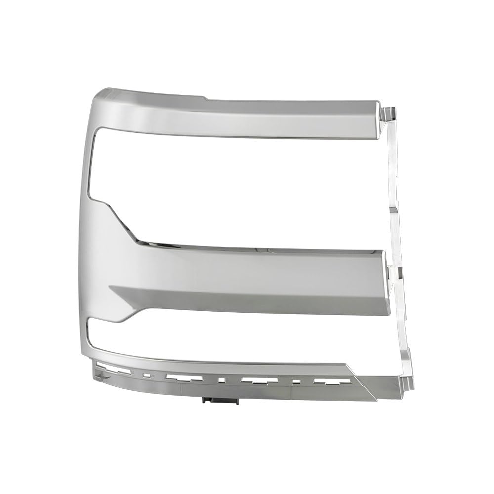 Chevy Silverado Spyder (POE) 16-18 1500 Headlight Trim Bezel Cover - Chrome Right