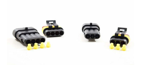 Connector: 4 Pin - Morimoto WP515: Amp Male