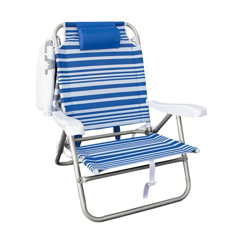 Beach Chair Hurley Backpack, LA Source, Signal Blue