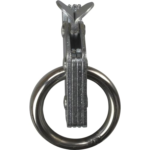 X-Track/E-Track Fitting Rope Ring - Zinc Plated, 6,000 lbs 1 Pk