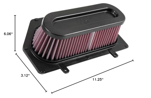 Engine Air Filter K&N: High Performance, Premium, Powersport Air Filter: Fits 2017-2018 SUZUKI (GSXR1000, GSXR1000 ABS, GSXR1000A, GSXR1000A GP, GSXR1000R) SU-1017