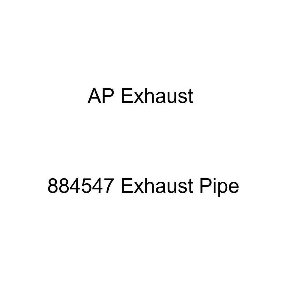 Exhaust Pipe AP Exhaust 884547